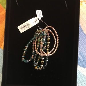 Green and gold bracelet